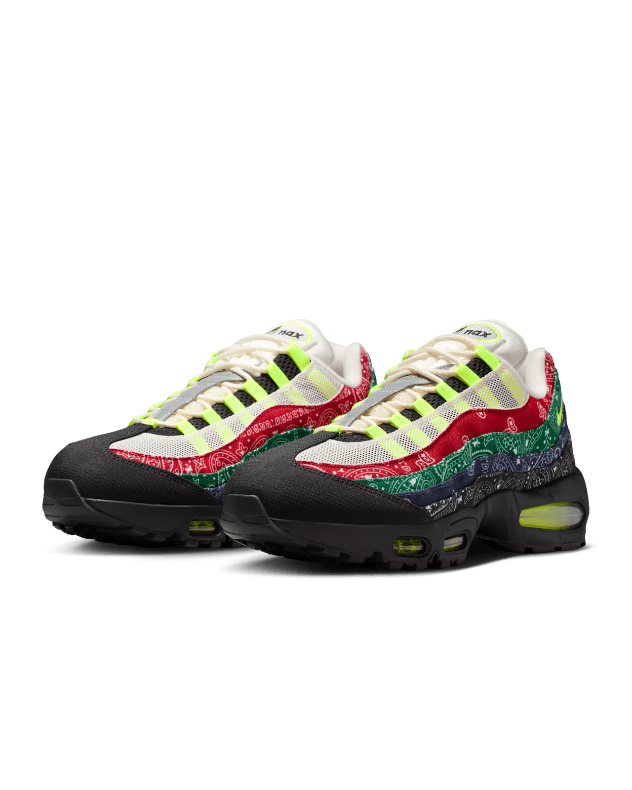 NIKE公式】エア マックス 95 ビッグ バブル 'Volt and University Red